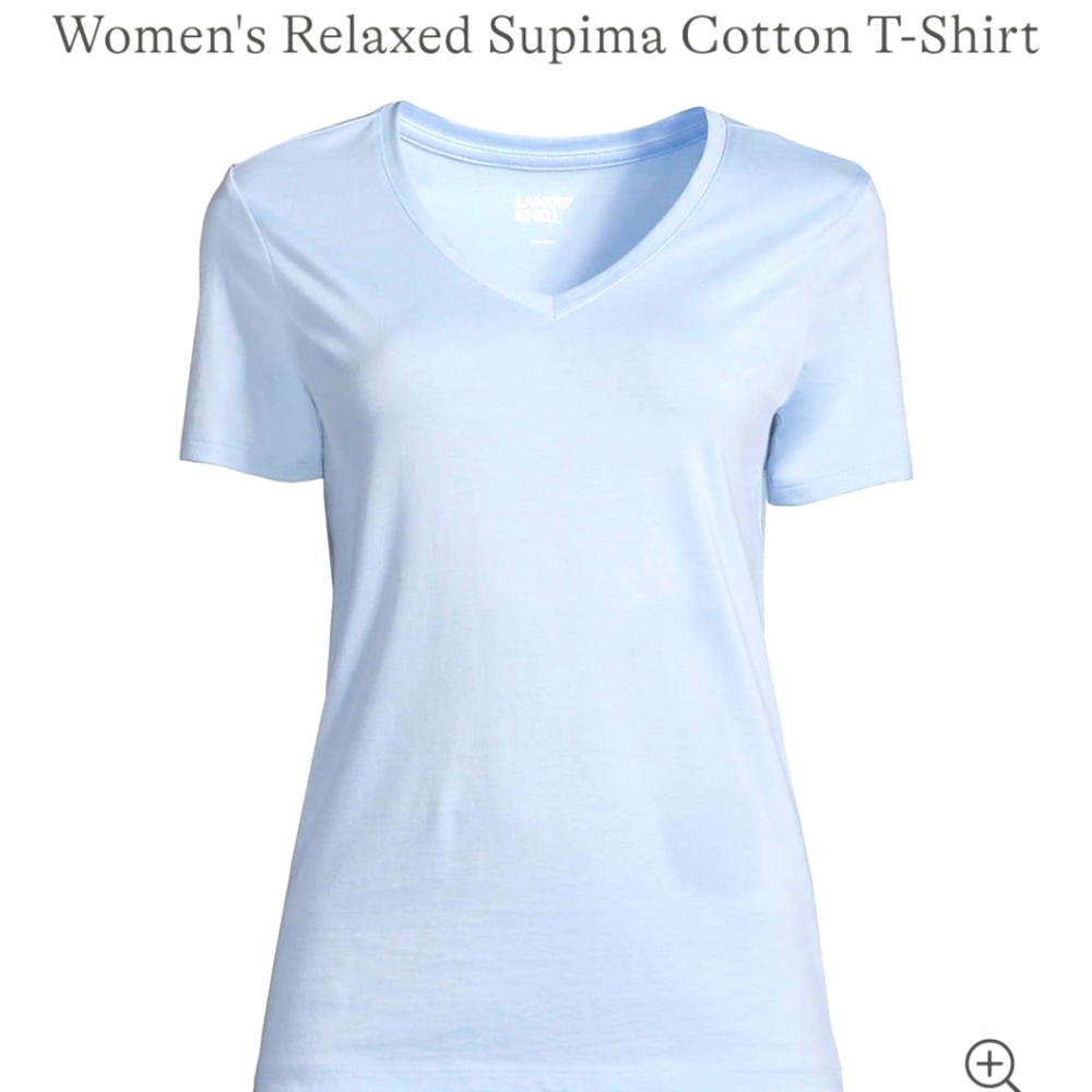 Lands End Vneck Tshirt